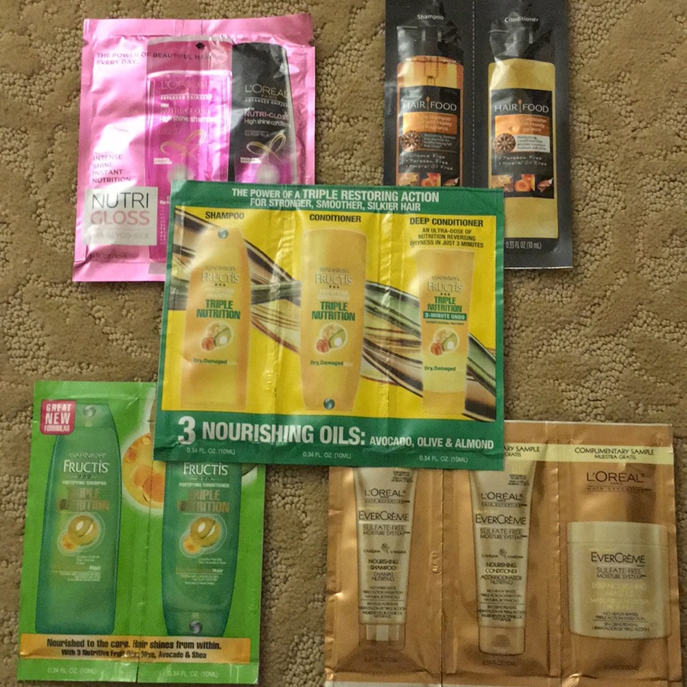 Shampoo/Conditioner Sample Lot BONUS DeepCond Masq
